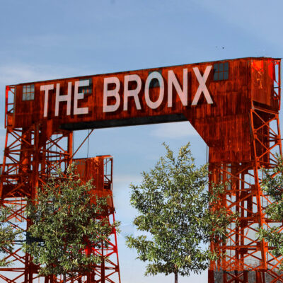 This is an image of The Bronx Gantry