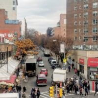 This is an image of Flushing Streetscape at Main Street and 41st Avenue