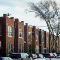 This is an image of Jackson Heights Brick Houses