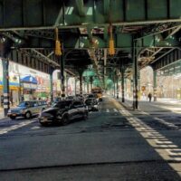 This is an image of Parkchester Under the El