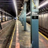 This is an image of Pelham Parkway Number 5 Subway Station