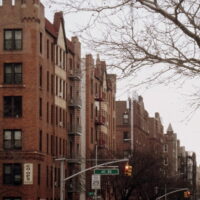 This is an image of Sunnyside Tudor Style Apartment Buildings