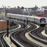 This is an image of Woodside 7 Elevated Subway